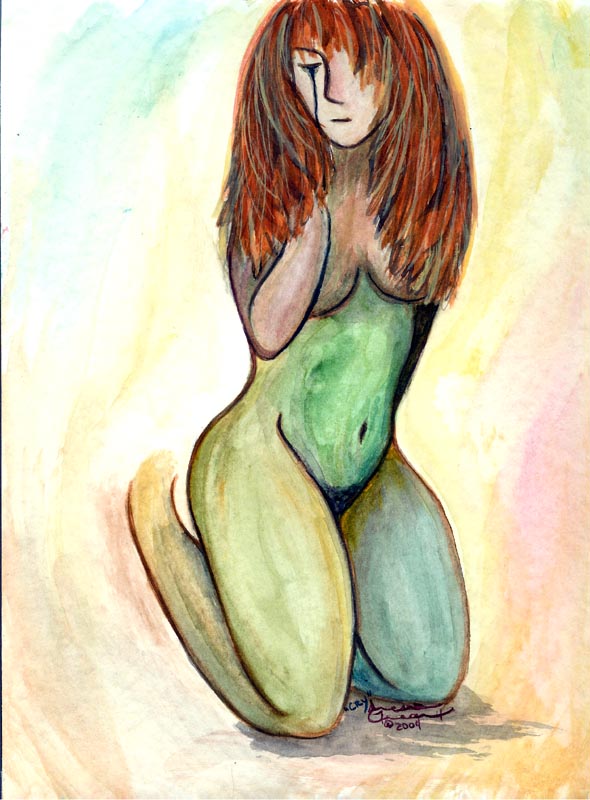 contains some artistic nudity - the same you would see in a museum - I'm not into graphic nudity. ;)
